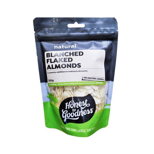 HẠNH NHÂN CẮT LÁT HONEST TO GOODNESS 150G