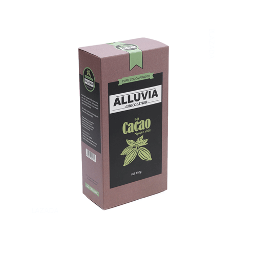 BỘT CACAO NGUYÊN CHẤT ALLUVIA 150G