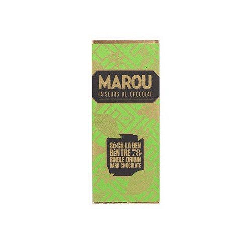 SOCOLA ĐEN MAROU BẾN TRE 78% CACAO 24G