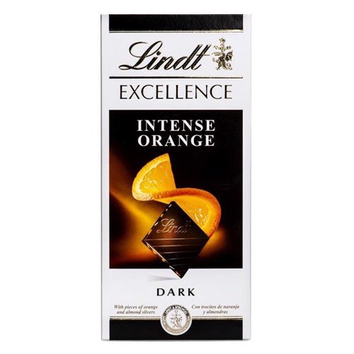 SOCOLA HƯƠNG CAM NỒNG LINDT 100G