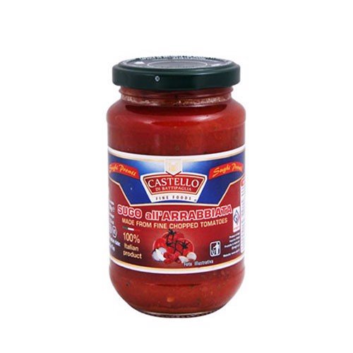 SỐT MÌ Ý ARRABBIATA CASTELLO 350G