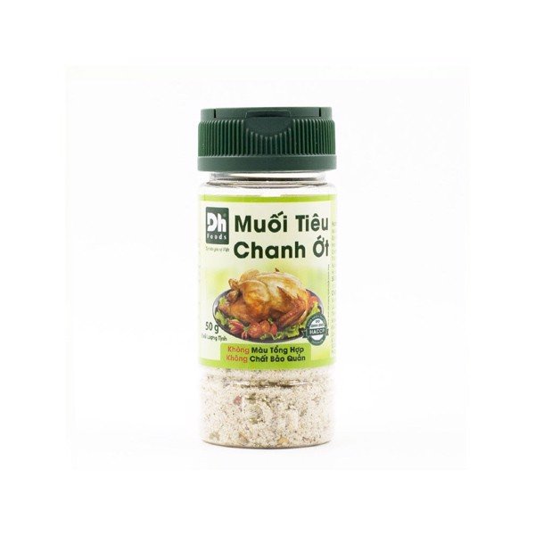 MUỐI TIÊU CHANH ỚT DH FOODS 50G
