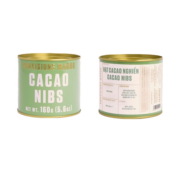 HẠT CACAO NGHIỀN MAROU 160G