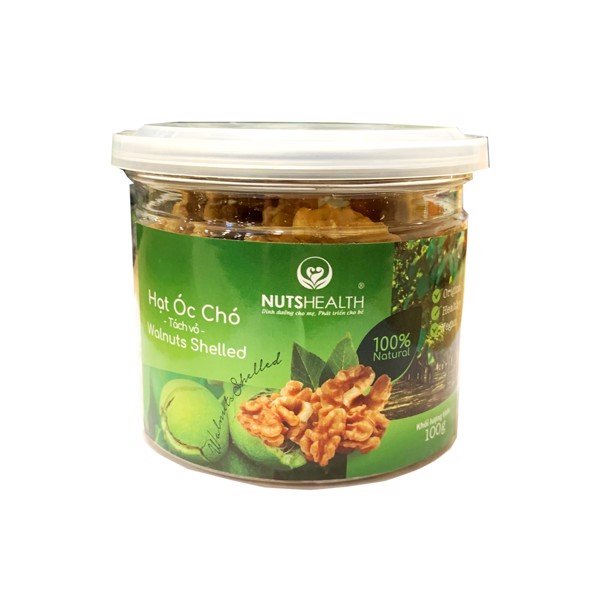 HẠT ÓC CHÓ TÁCH VỎ NUTSHEALTH 100G