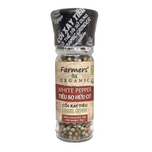 TIÊU SỌ HẠT HỮU CƠ VIET PEPPER 55G