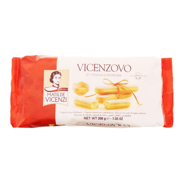 BÁNH LADYFINGERS KIỂU Ý TRUYỀN THỐNG VICENZOVO 200G