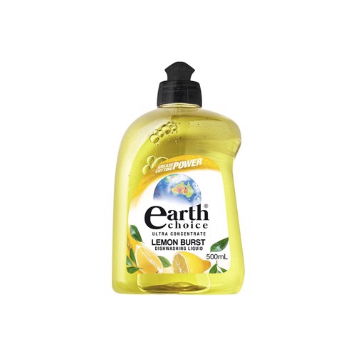 NƯỚC RỬA CHÉN ĐẬM ĐẶC EARTH CHOICE HƯƠNG CHANH  500ML