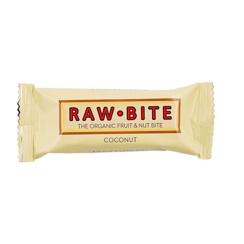 THANH DINH DƯỠNG HỮU CƠ TỪ HẠT VÀ TRÁI CÂY RAWBITE - VỊ DỪA 50G