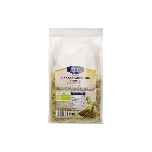HẠT GAI DẦU HỮU CƠ ĐÃ TÁCH VỎ SOTTOLESTELLE 250G