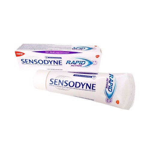 KEM ĐÁNH RĂNG RAPID ACTION SENSODYNE 100G