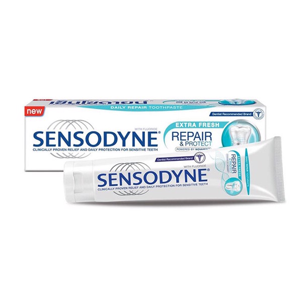 KEM ĐÁNH RĂNG REPAIR & EXTRA FRESH SENSODYNE 100G