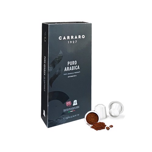 CÀ PHÊ VIÊN NÉN PURO ARABICA CARRARO 52G