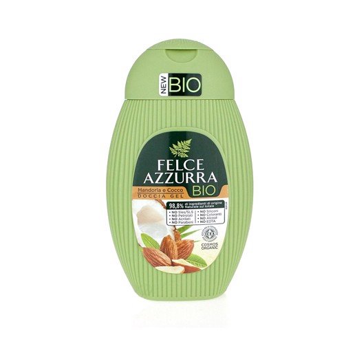 SỮA TẮM HỮU CƠ HẠNH NHÂN & DỪA FELCE AZZURRA 250ML