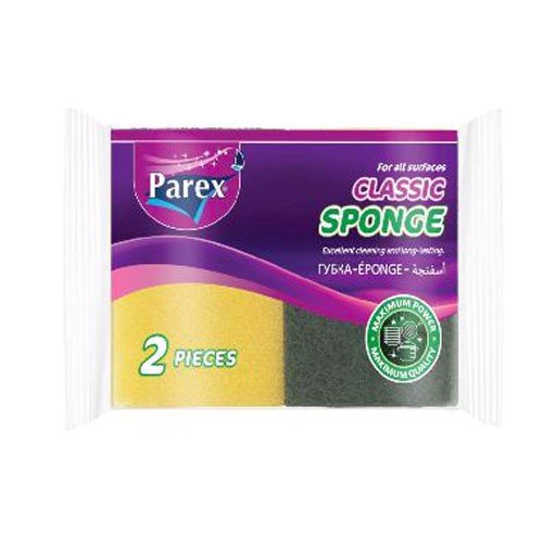 MIẾNG RỬA CHÉN 2 LỚP CAO CẤP PAREX - GÓI 2 MIẾNG