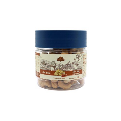 HẠT ĐIỀU MUỐI BIỂN CARAMEL LAFOOCO 200G