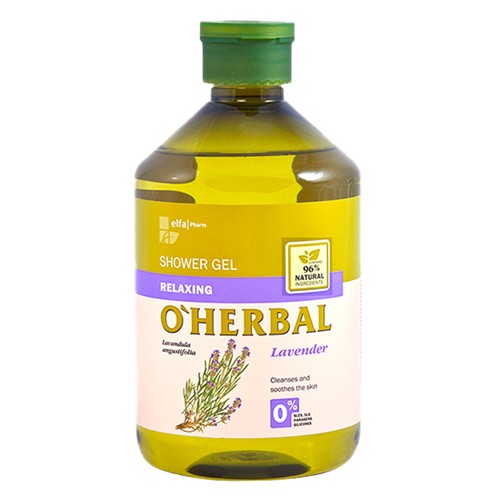 SỮA TẮM THƯ GIÃN CHIẾT XUẤT LAVENDER O'HERBAL 500ML
