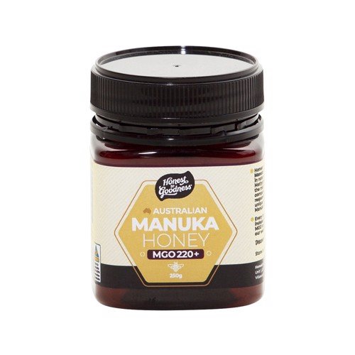 MẬT ONG MANUKA 220+ MGO H2G 250G