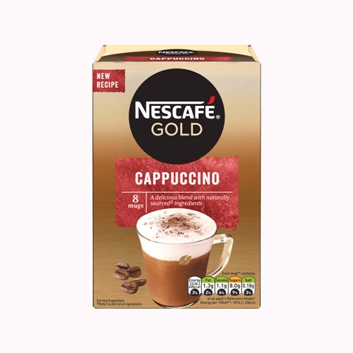 CÀ PHÊ HÒA TAN NESCAFÉ GOLD CAPPUCCINO 124G