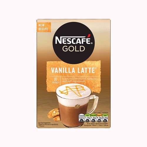 CÀ PHÊ HÒA TAN NESCAFÉ GOLD VANILLA LATTE 148G