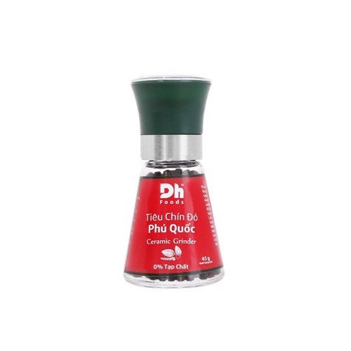 TIÊU ĐỎ PHÚ QUỐC NẮP XAY NATURAL DH FOODS 45G
