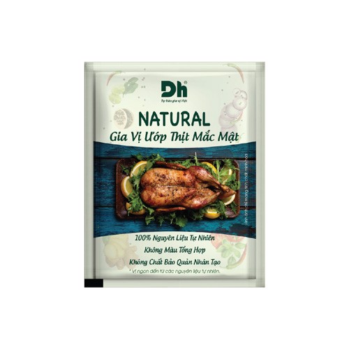 GIA VỊ ƯỚP THỊT MẮC MẬT NATURAL DH FOODS 10G