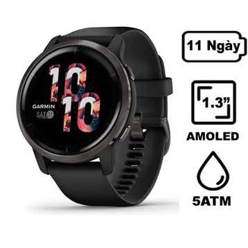 Garmin Venu 2 - Đo lường sức khỏe hiệu quả nhất - Siêu Sale